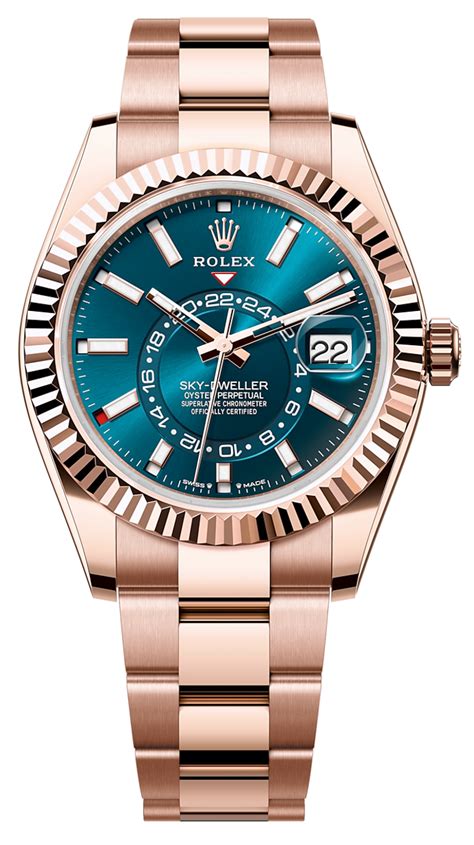 rolex sky dweller rose gold 2017|rolex sky dweller 336935 price.